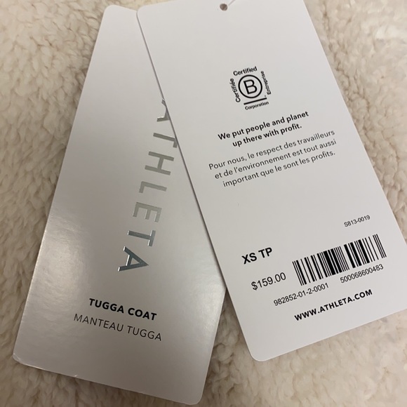 Athleta Tugga Coat Jacket // Natural - Picture 6 of 15